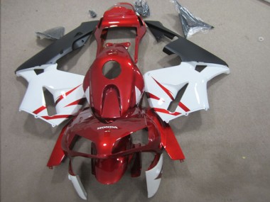 Kit Carenado Moto CBR 600 RR 2003-2004 - Rojo Blanco