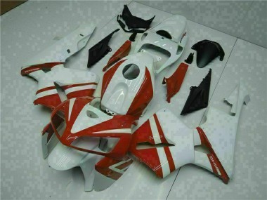 Kit Carenado Moto CBR 600 RR 2005-2006 - Blanco Rojo