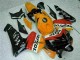 Kit Carenado Moto CBR 600 RR 2005-2006 - Naranja Negro Repsol Kit Carenado Moto CBR 600 RR 2005-2006 - Naranja Negro Repsol