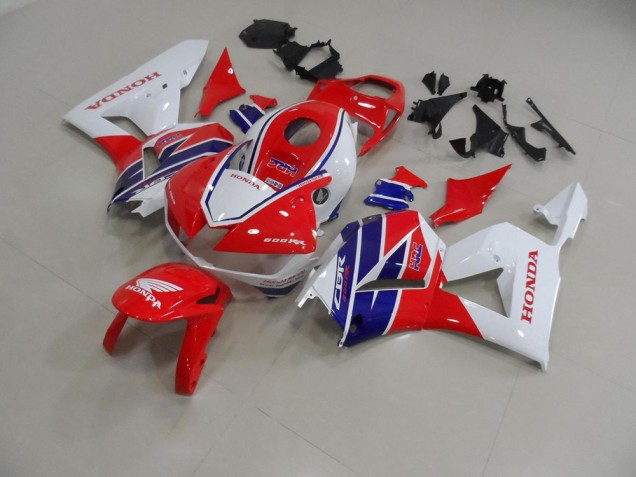 Kit Carenado Moto CBR 600 RR 2013-2021 - Rojo Blanco Azul HRC Kit Carenado Moto CBR 600 RR 2013-2021 - Rojo Blanco Azul HRC