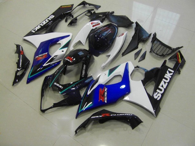 Kit Carenado Moto GSXR 1000 K5 2005-2006 - Azul Blanco Kit Carenado Moto GSXR 1000 K5 2005-2006 - Azul Blanco