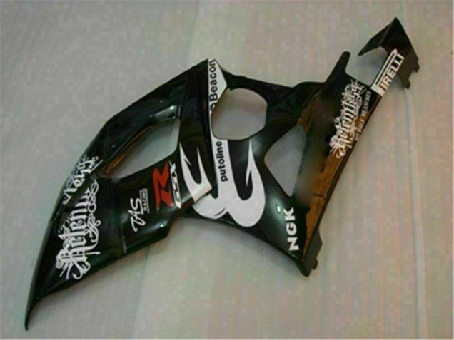 Kit Carenado Moto GSXR 1000 K5 2005-2006 - Blanco Negro Kit Carenado Moto GSXR 1000 K5 2005-2006 - Blanco Negro