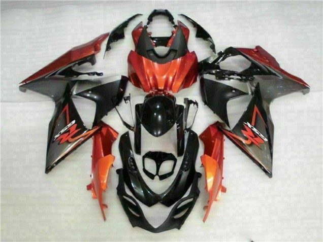 Kit Carenado Moto GSXR 1000 K9 2009-2016 - Marrón Negro Kit Carenado Moto GSXR 1000 K9 2009-2016 - Marrón Negro