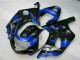Kit Carenado Moto GSXR 600 / 750 K1 K2 K3 2001-2003 - Azul Negro Kit Carenado Moto GSXR 600 / 750 K1 K2 K3 2001-2003 - Azul Negro