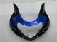 Kit Carenado Moto GSXR 600 / 750 K1 K2 K3 2001-2003 - Azul Negro Kit Carenado Moto GSXR 600 / 750 K1 K2 K3 2001-2003 - Azul Negro