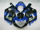 Kit Carenado Moto GSXR 600 / 750 K1 K2 K3 2001-2003 - Azul Negro Kit Carenado Moto GSXR 600 / 750 K1 K2 K3 2001-2003 - Azul Negro