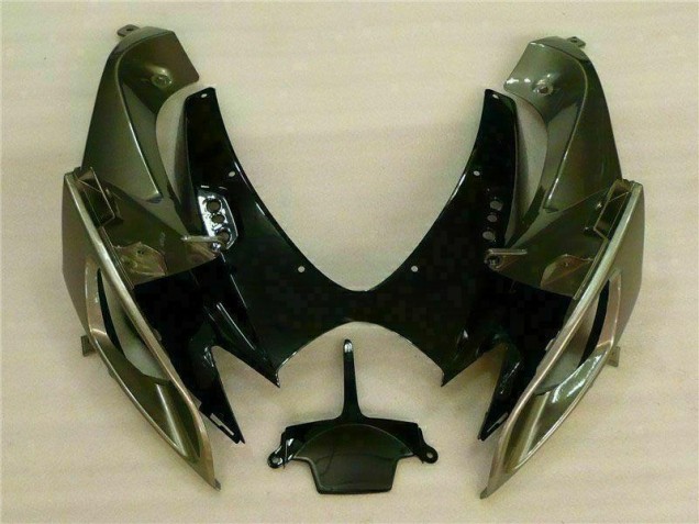 Kit Carenado Moto GSXR 600 / 750 K6 2006-2007 - Negro Gris Kit Carenado Moto GSXR 600 / 750 K6 2006-2007 - Negro Gris