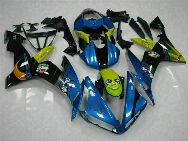 Kit Carenado Moto R1 2004-2006 - Azul Kit Carenado Moto R1 2004-2006 - Azul