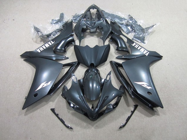Kit Carenado Moto R1 2007-2008 - Negro Blanco Calcomanía Kit Carenado Moto R1 2007-2008 - Negro Blanco Calcomanía