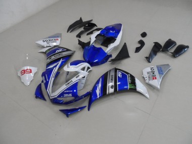 Kit Carenado Moto R1 2009-2011 - Azul Blanco