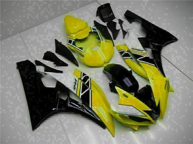 Kit Carenado Moto R6 2006-2007 - Amarillo Negro Kit Carenado Moto R6 2006-2007 - Amarillo Negro