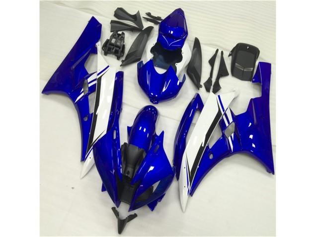 Kit Carenado Moto R6 2006-2007 - Azul Blanco Kit Carenado Moto R6 2006-2007 - Azul Blanco