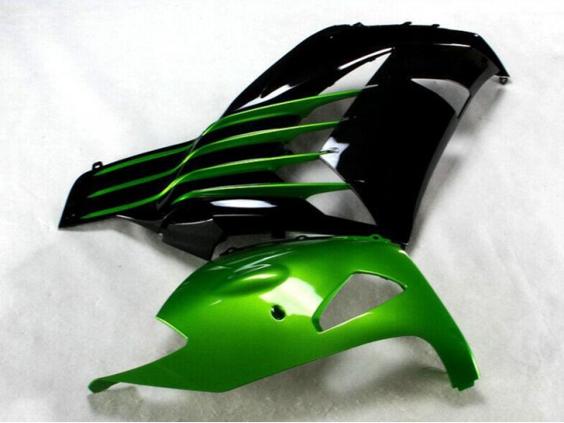 Kit Carenado Moto ZX14R ZZR 1400 2012-2021 - Negro Verde Kit Carenado Moto ZX14R ZZR 1400 2012-2021 - Negro Verde