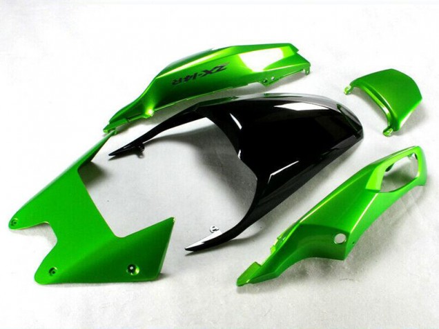Kit Carenado Moto ZX14R ZZR 1400 2012-2021 - Negro Verde Kit Carenado Moto ZX14R ZZR 1400 2012-2021 - Negro Verde
