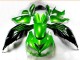 Kit Carenado Moto ZX14R ZZR 1400 2012-2021 - Negro Verde Kit Carenado Moto ZX14R ZZR 1400 2012-2021 - Negro Verde
