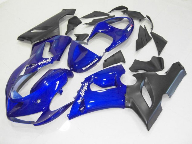 Kit Carenado Moto ZX6R 2005-2006 - Azul Negro