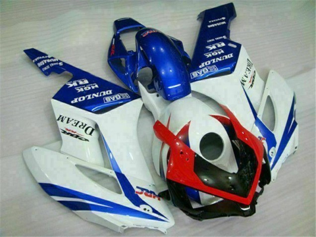 Kit Completo Carenado Moto CBR 1000 RR 2004-2005 - Azul Blanco Kit Completo Carenado Moto CBR 1000 RR 2004-2005 - Azul Blanco