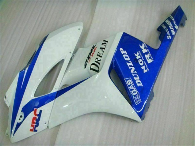 Kit Completo Carenado Moto CBR 1000 RR 2004-2005 - Azul Blanco Kit Completo Carenado Moto CBR 1000 RR 2004-2005 - Azul Blanco