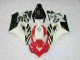Kit Completo Carenado Moto CBR 1000 RR 2004-2005 - Blanco Rojo Negro Kit Completo Carenado Moto CBR 1000 RR 2004-2005 - Blanco Rojo Negro