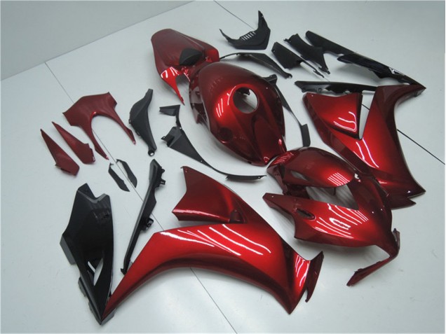 Kit Completo Carenado Moto CBR 1000 RR 2012-2016 - Rojo Negro Kit Completo Carenado Moto CBR 1000 RR 2012-2016 - Rojo Negro