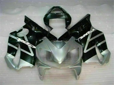 Kit Completo Carenado Moto CBR 600 F4i 2001-2003 - Negro Plata