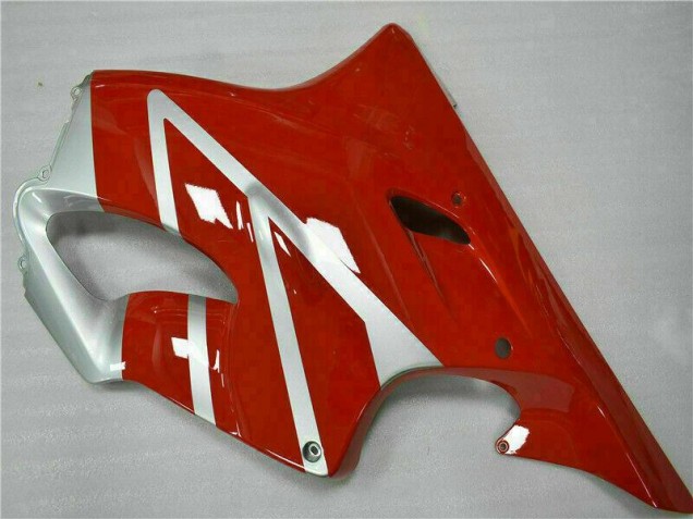 Kit Completo Carenado Moto CBR 600 F4i 2001-2003 - Rojo Plata Kit Completo Carenado Moto CBR 600 F4i 2001-2003 - Rojo Plata