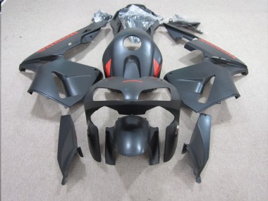 Kit Completo Carenado Moto CBR 600 RR 2003-2004 - Negro Rojo