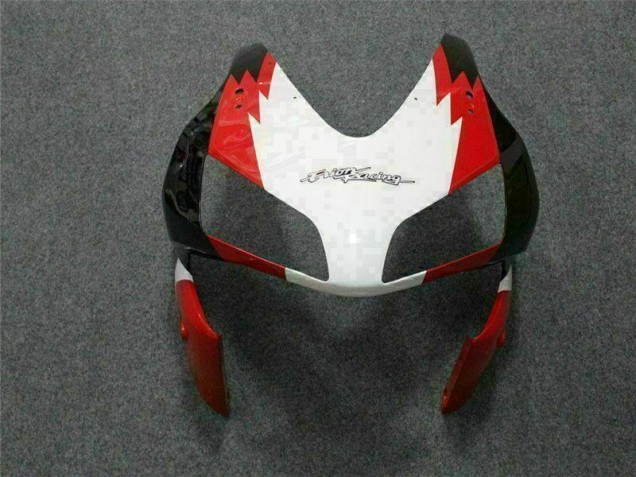 Kit Completo Carenado Moto CBR 600 RR 2003-2004 - Rojo Blanco Kit Completo Carenado Moto CBR 600 RR 2003-2004 - Rojo Blanco