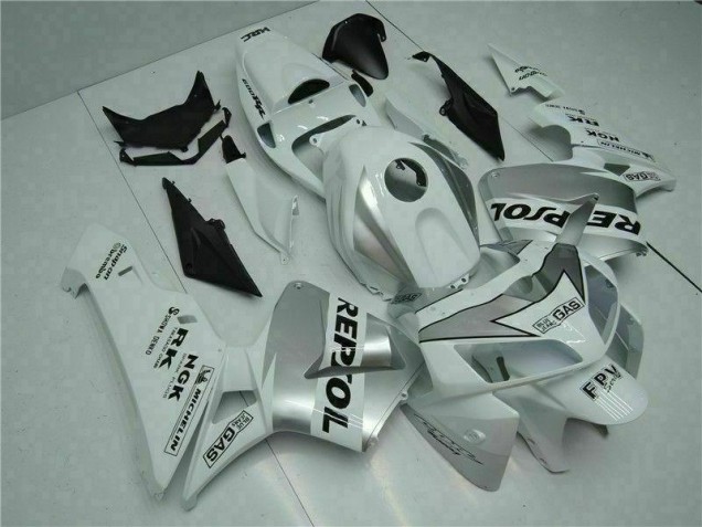 Kit Completo Carenado Moto CBR 600 RR 2005-2006 - Blanco Kit Completo Carenado Moto CBR 600 RR 2005-2006 - Blanco