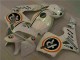 Kit Completo Carenado Moto CBR 600 RR 2005-2006 - Blanco Repsol Kit Completo Carenado Moto CBR 600 RR 2005-2006 - Blanco Repsol