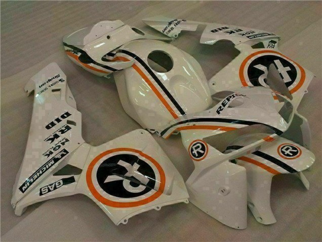 Kit Completo Carenado Moto CBR 600 RR 2005-2006 - Blanco Repsol Kit Completo Carenado Moto CBR 600 RR 2005-2006 - Blanco Repsol
