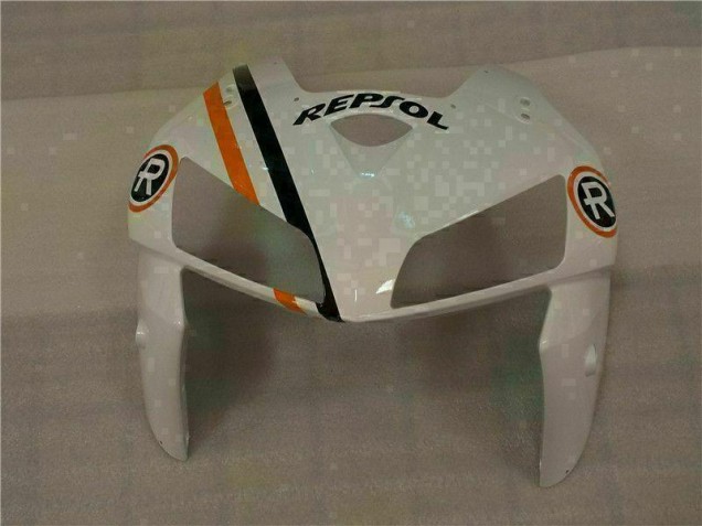 Kit Completo Carenado Moto CBR 600 RR 2005-2006 - Blanco Repsol Kit Completo Carenado Moto CBR 600 RR 2005-2006 - Blanco Repsol