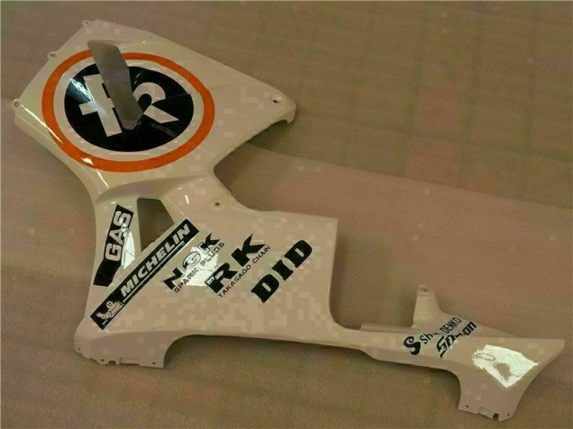 Kit Completo Carenado Moto CBR 600 RR 2005-2006 - Blanco Repsol Kit Completo Carenado Moto CBR 600 RR 2005-2006 - Blanco Repsol