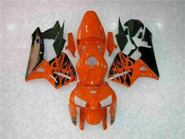 Kit Completo Carenado Moto CBR 600 RR 2005-2006 - Naranja