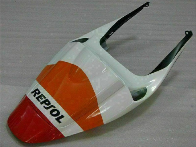 Kit Completo Carenado Moto CBR 600 RR 2005-2006 - Naranja Negro Repsol Kit Completo Carenado Moto CBR 600 RR 2005-2006 - Naranja Negro Repsol