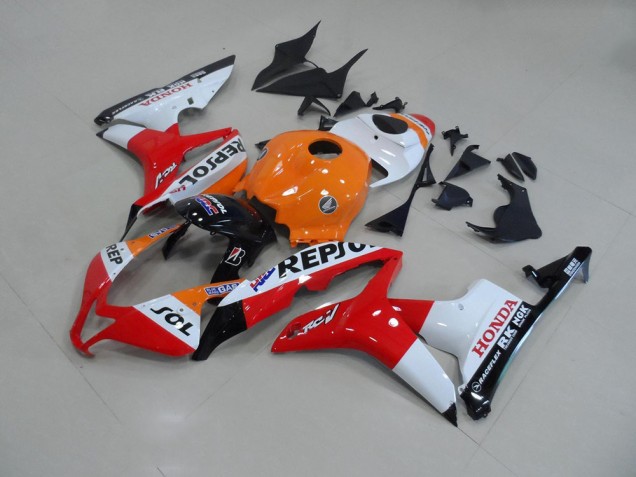 Kit Completo Carenado Moto CBR 600 RR 2007-2008 - Repsol Kit Completo Carenado Moto CBR 600 RR 2007-2008 - Repsol