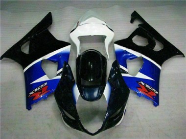 Kit Completo Carenado Moto GSXR 1000 K3 2003-2004 - Azul Negro