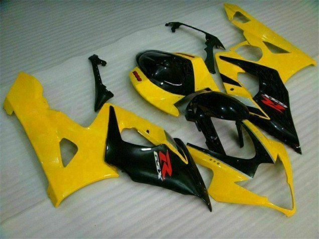 Kit Completo Carenado Moto GSXR 1000 K5 2005-2006 - Amarillo Negro Kit Completo Carenado Moto GSXR 1000 K5 2005-2006 - Amarillo Negro