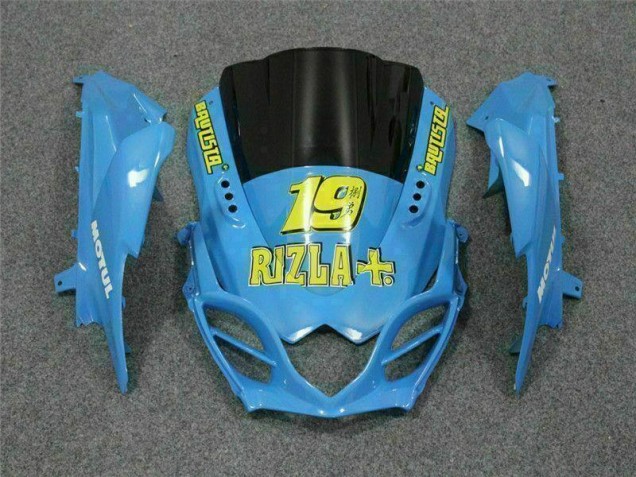 Kit Completo Carenado Moto GSXR 1000 K9 2009-2016 - Azul Kit Completo Carenado Moto GSXR 1000 K9 2009-2016 - Azul