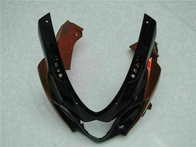 Kit Completo Carenado Moto GSXR 1000 K9 2009-2016 - Marrón Negro Kit Completo Carenado Moto GSXR 1000 K9 2009-2016 - Marrón Negro