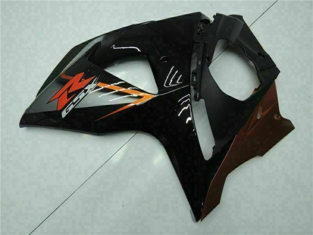 Kit Completo Carenado Moto GSXR 1000 K9 2009-2016 - Marrón Negro Kit Completo Carenado Moto GSXR 1000 K9 2009-2016 - Marrón Negro