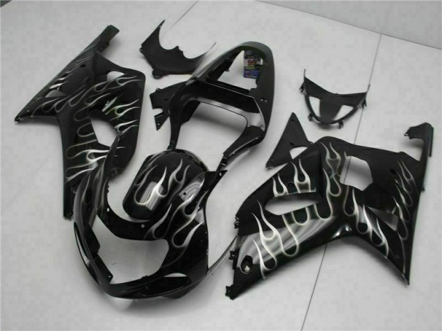 Kit Completo Carenado Moto GSXR 600 / 750 K1 K2 K3 2001-2003 - Negro Kit Completo Carenado Moto GSXR 600 / 750 K1 K2 K3 2001-2003 - Negro