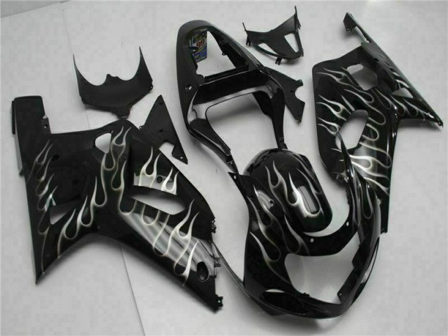 Kit Completo Carenado Moto GSXR 600 / 750 K1 K2 K3 2001-2003 - Negro Kit Completo Carenado Moto GSXR 600 / 750 K1 K2 K3 2001-2003 - Negro
