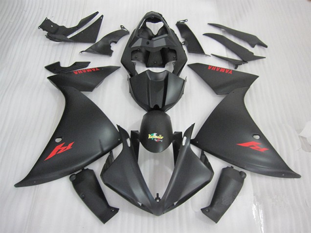 Kit Completo Carenado Moto R1 2009-2011 - Negro Rojo Kit Completo Carenado Moto R1 2009-2011 - Negro Rojo