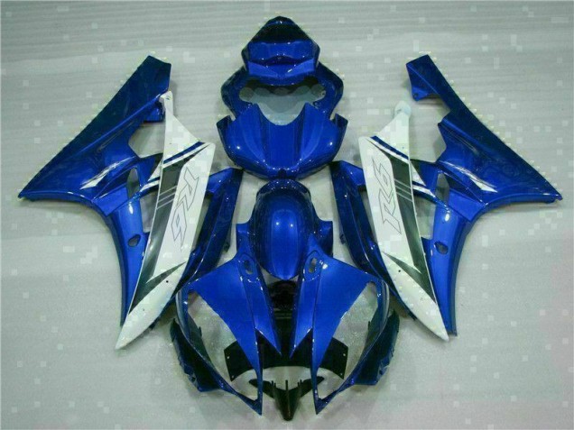 Kit Completo Carenado Moto R6 2006-2007 - Azul Blanco Kit Completo Carenado Moto R6 2006-2007 - Azul Blanco