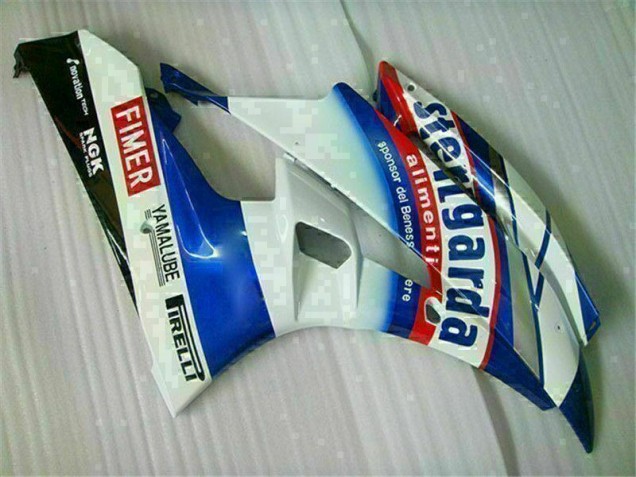 Kit Completo Carenado Moto R6 2006-2007 - Blanco Azul Kit Completo Carenado Moto R6 2006-2007 - Blanco Azul