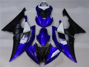 Kit Completo Carenado Moto R6 2008-2016 - Azul Negro