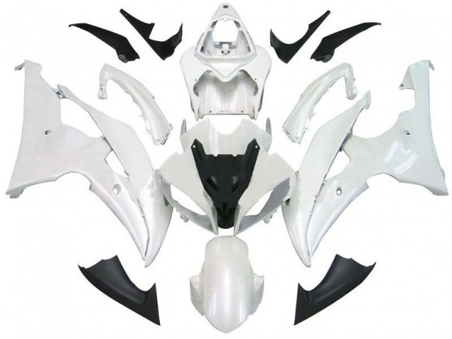 Kit Completo Carenado Moto R6 2008-2016 - Blanco Perla Kit Completo Carenado Moto R6 2008-2016 - Blanco Perla
