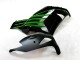 Kit Completo Carenado Moto ZX14R ZZR 1400 2012-2021 - Negro Verde