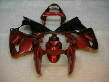 Kit Completo Carenado Moto ZX6R 2000-2002 - Rojo
